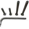 Indiana Indiana Foil HP Set of Alu Mast & Adaptor Screws | Elevatesurf