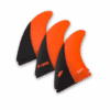 F-One Thruster Set F-ONE FLOW M CARBON - PAPAYA | Elevatesurf