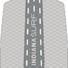 Indiana Surf Footpad Front light grey