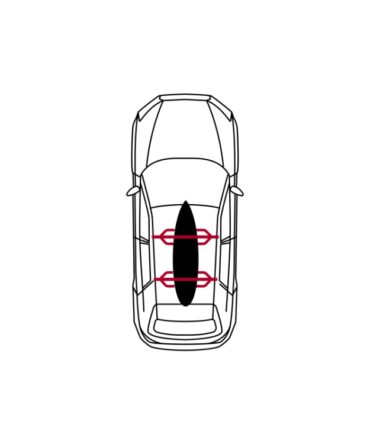 Mystic Inflatable Roofrack System Single
