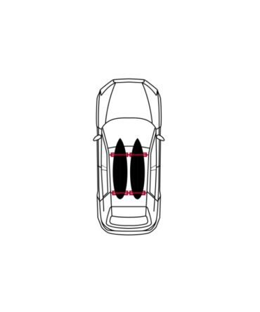 Mystic Roofrack System Double