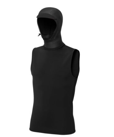 Mystic Neoprene top with hood 3/2mm