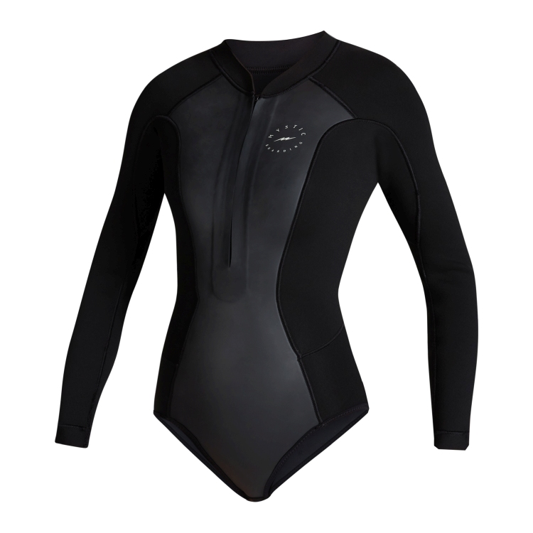 Mystic Sway Lgarm Super Shorty 2/2mm Fzip Wmn 'Black Serie'
