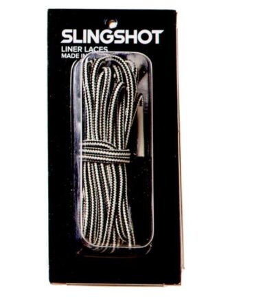 Slingshot Space Mob Liner Laces Black/White