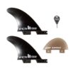 Slingshot Gremlin Fin Pack 2xFCSII Side,1sm x 2"nub fin